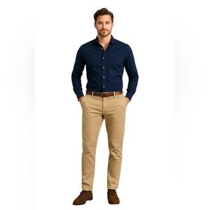 Banana Republic Classic Khaki Chino Pants Men’s 34x30 Beige Workwear